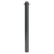 Dekorativ puller | st�lr�r � 102 mm | fastmonteret, til indst�bning i beton med jordanker, samlet l�ngde ca. 1300 mm | med 2 �jer